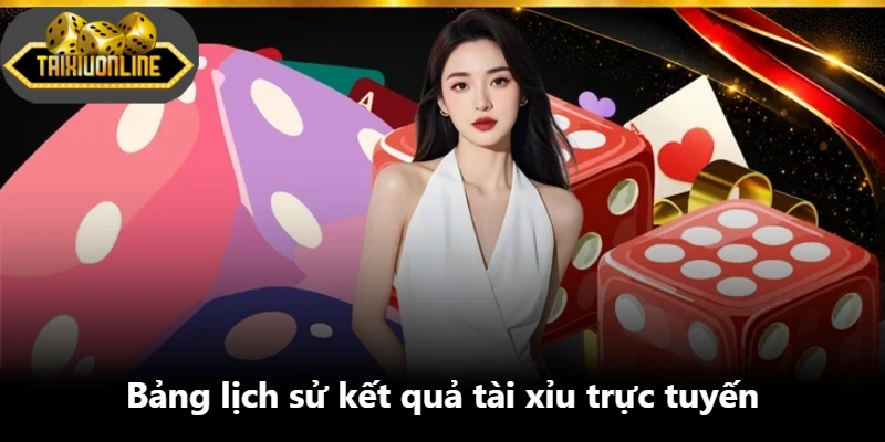 Bảng lịch sử kết quả tài xỉu trực tuyến